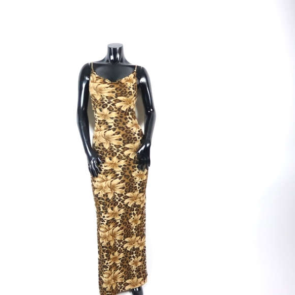 PIA Clothing USA Dresses & Skirts - Floral/Animal Print Maxi slip dress